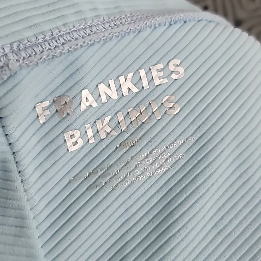 Frankies Bikinis Stevie Ribbed Bottoms.
